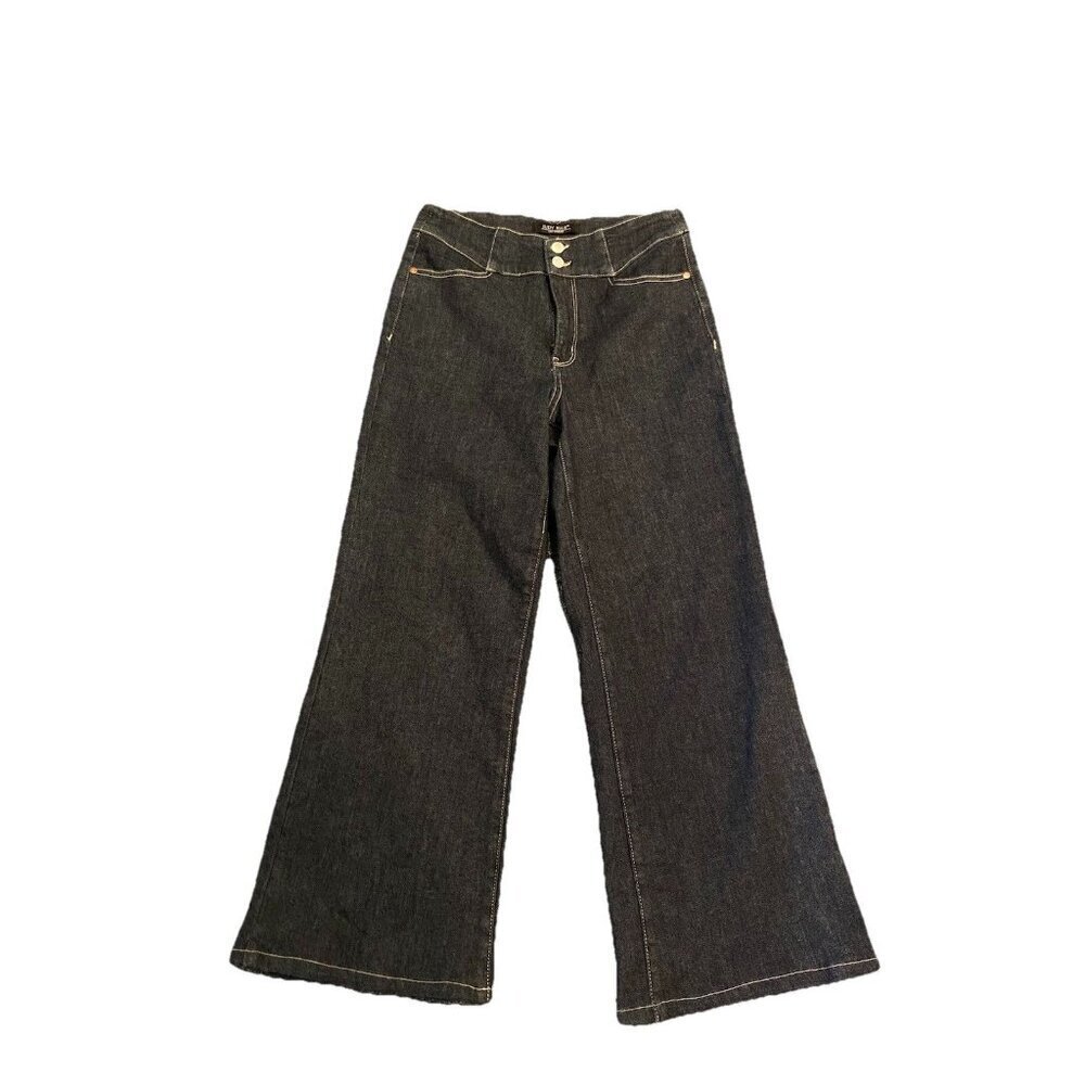 Judy Blue Wide Leg Jeans Dark Wash Size 28